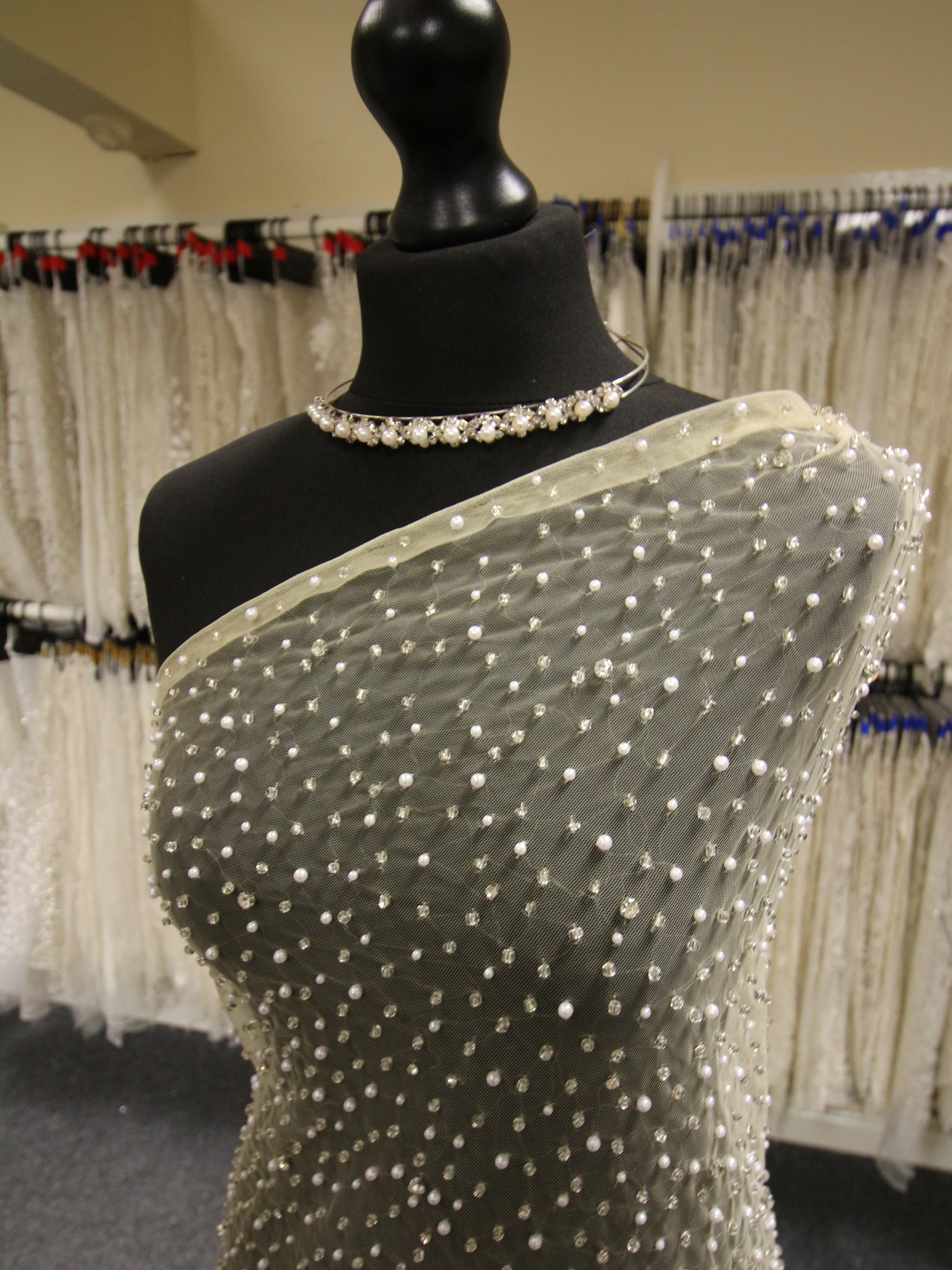 Nude Diamante Tüll – Charlie