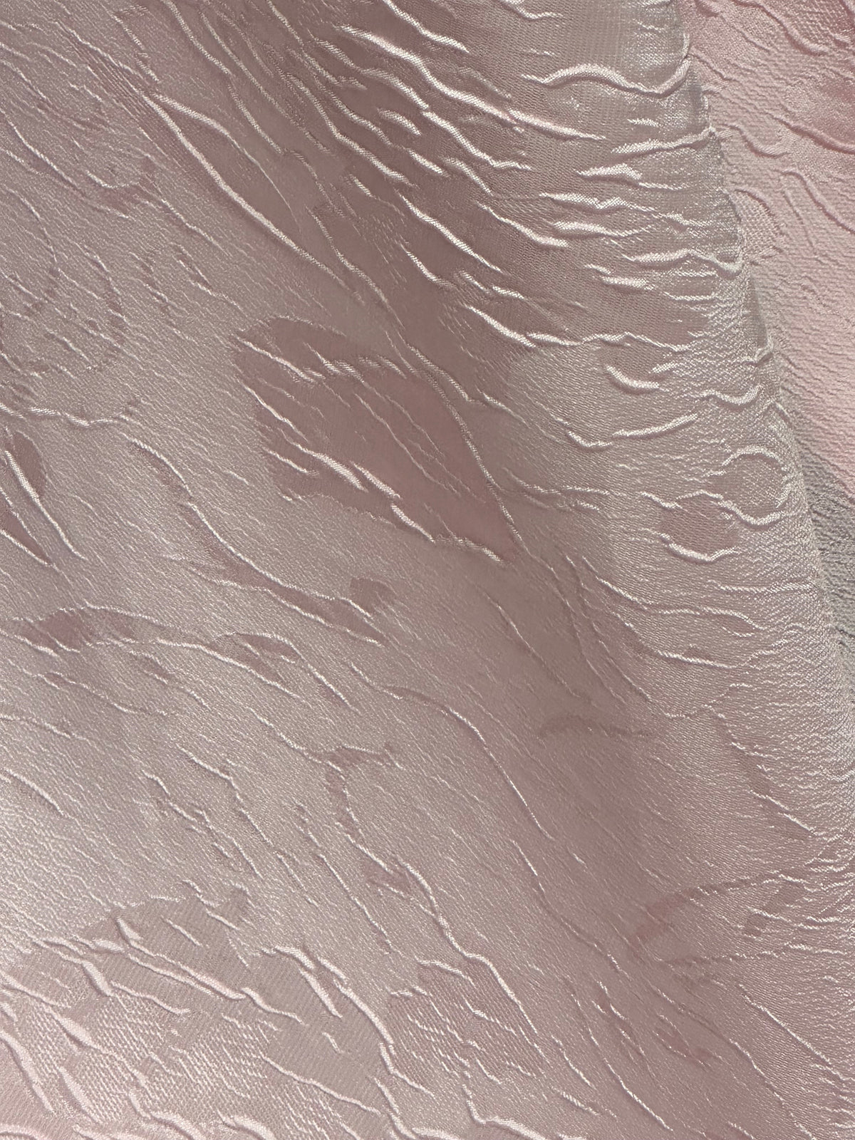 Rosa Cloqué-Jacquard - Ergebnis