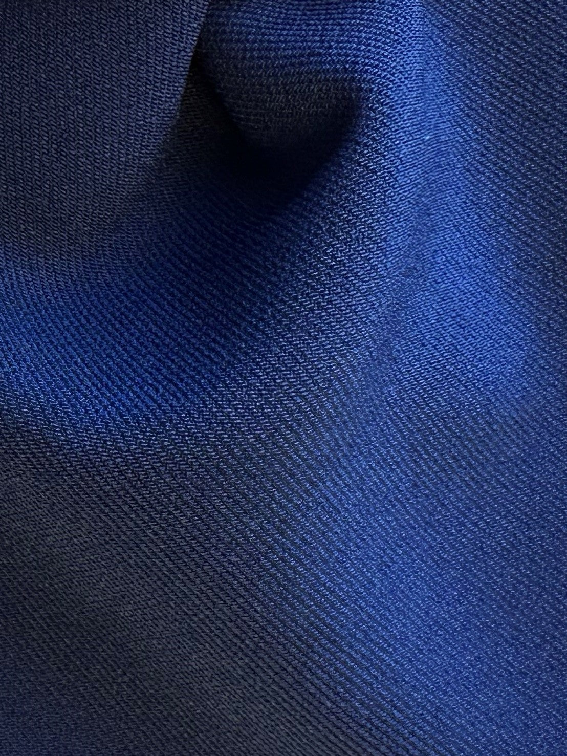 Oxfordblauer, schwerer Stretch-Satin - Dynasty