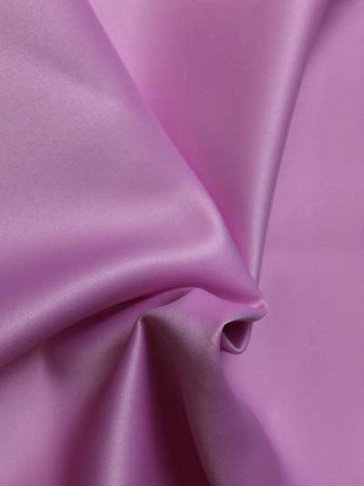 Nelkenrosa Polyester, leichter Duchess-Satin - P44