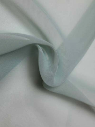 Nebelgrüner Poly-Chiffon - P58