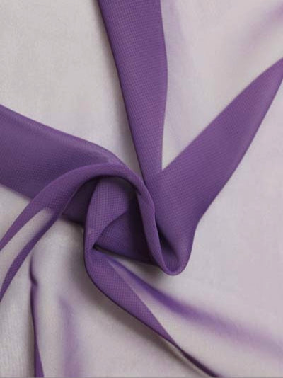 Lila Poly-Chiffon - P58