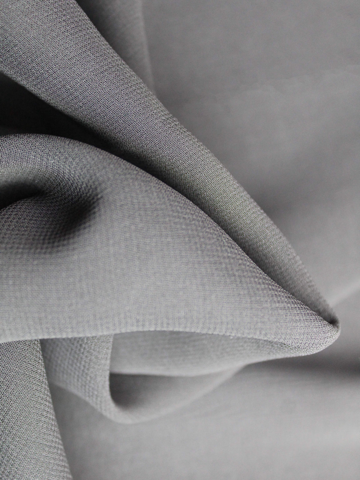 Schwarzer recycelter Georgette - PB2004