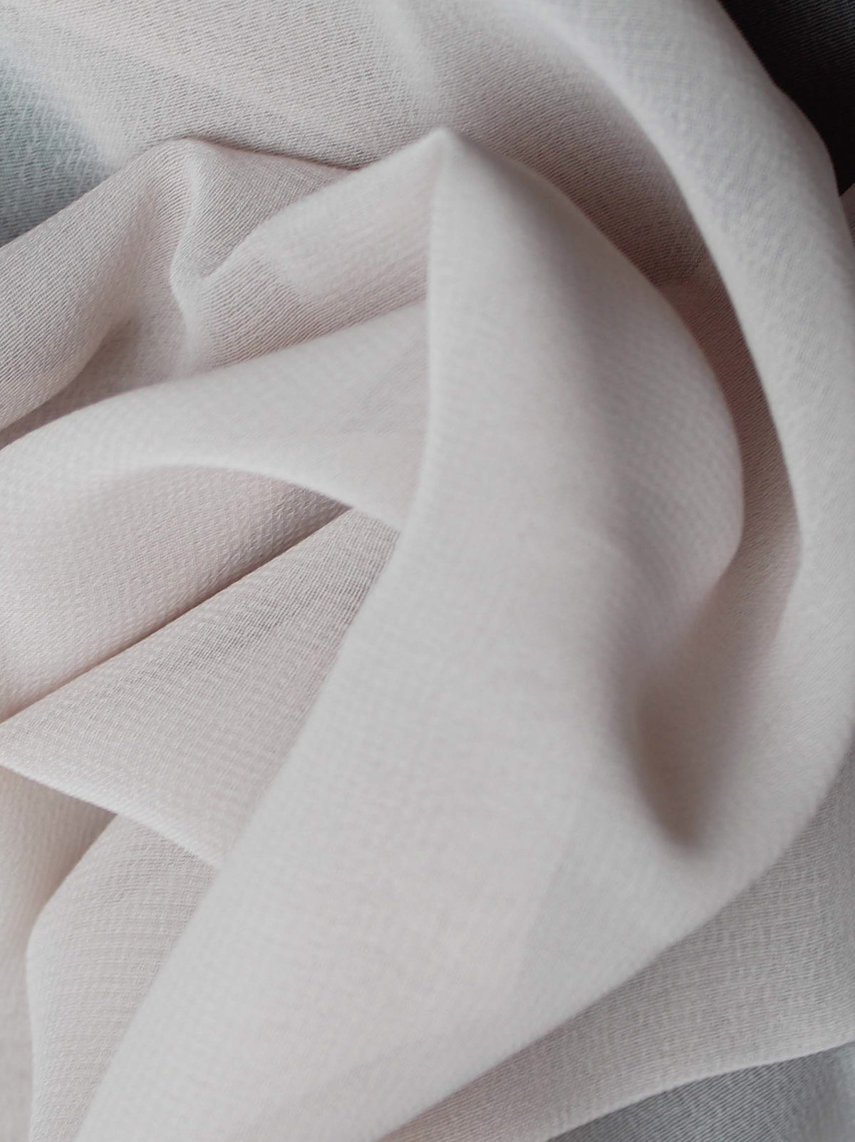 Recycelter Georgette in Dunkelrosa - PB2004