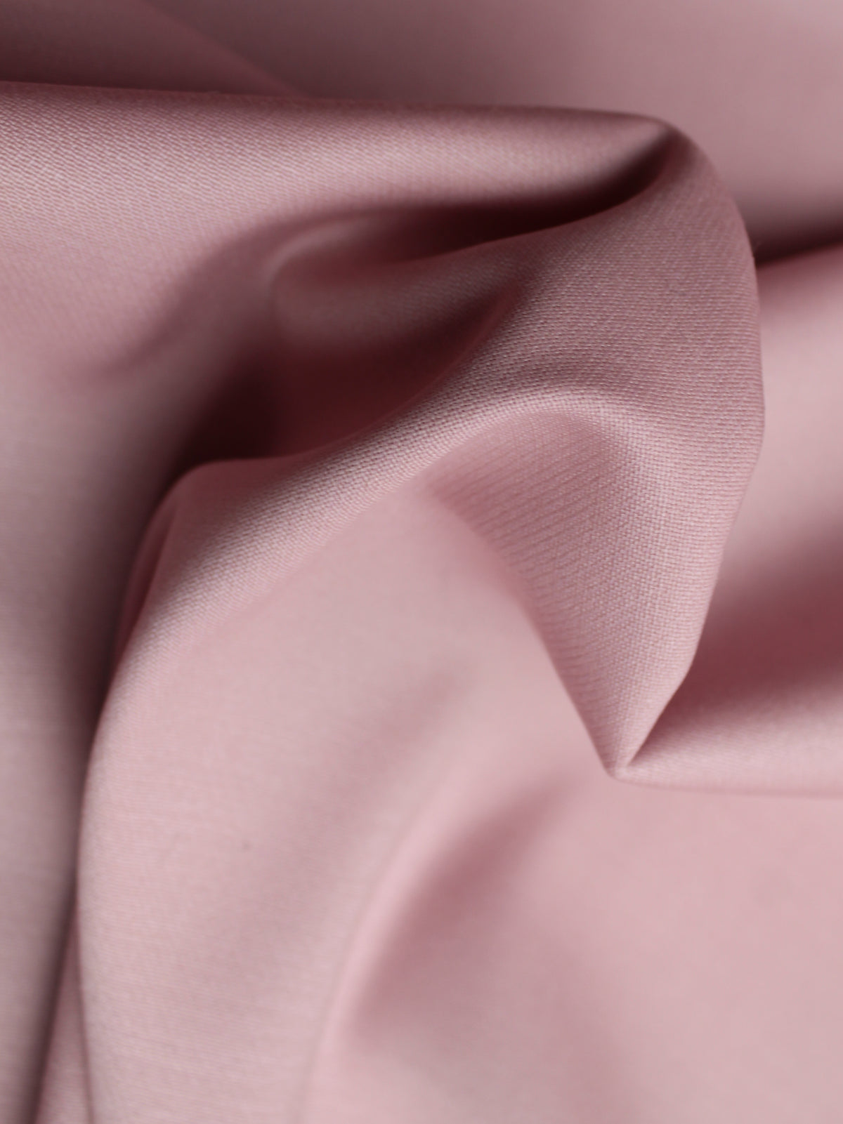 Heller Roséfarbener Stretch-Wollcrêpe aus Italien – PH4002