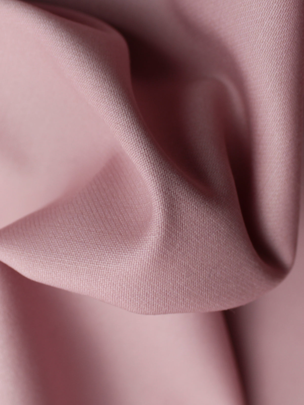 Heller Roséfarbener Stretch-Wollcrêpe aus Italien – PH4002
