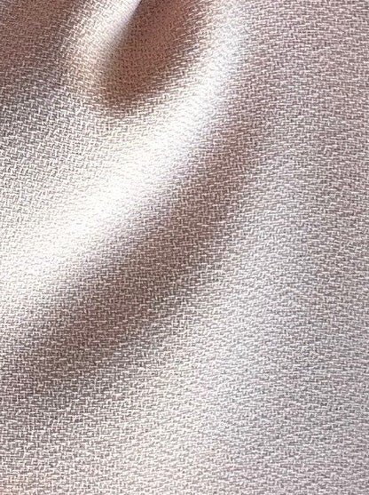 Blasskorallenfarbener Polyester-Krepp – Portugal