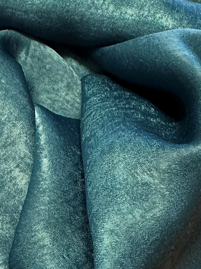 Petrol Polyester Satin - Zweck