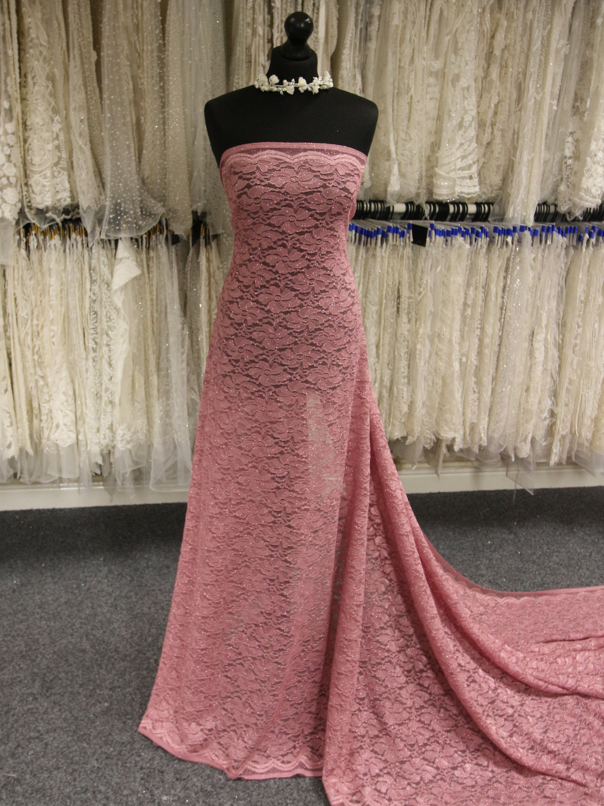 Rosa Stretch-Spitze – Rechtfertigung