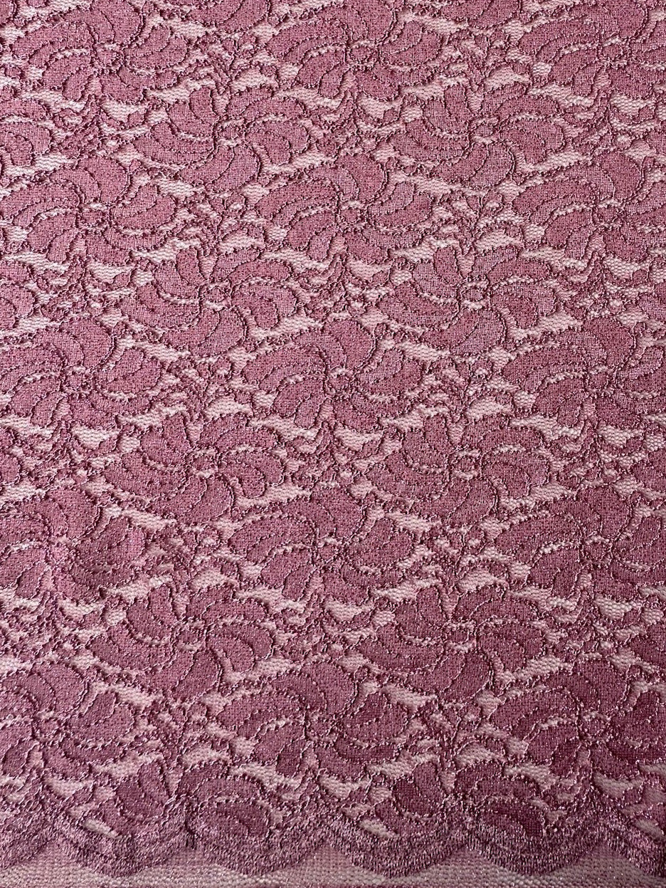 Rosa Stretch-Spitze – Rechtfertigung