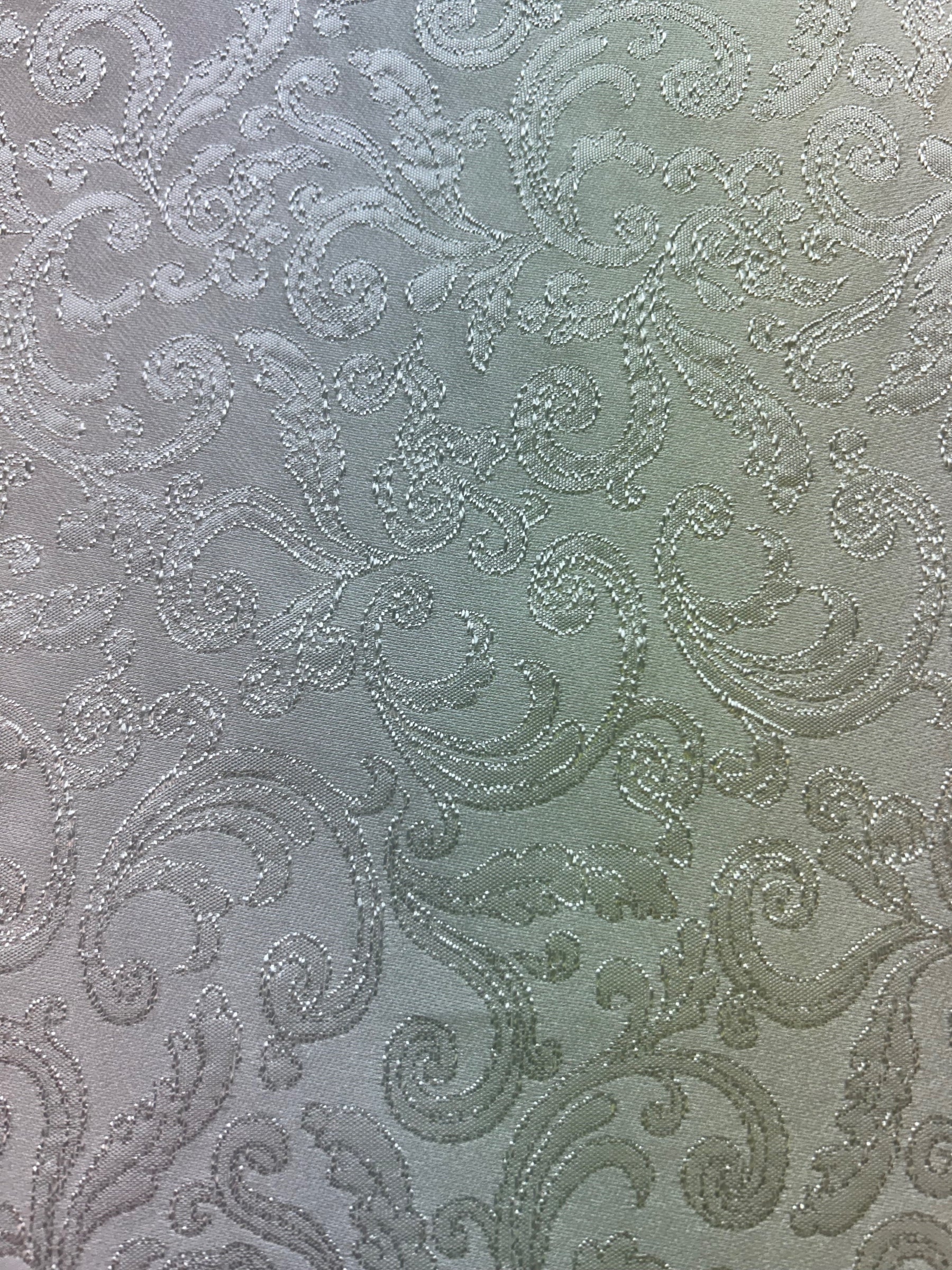 Weißer Jacquard-Brokat – Regal