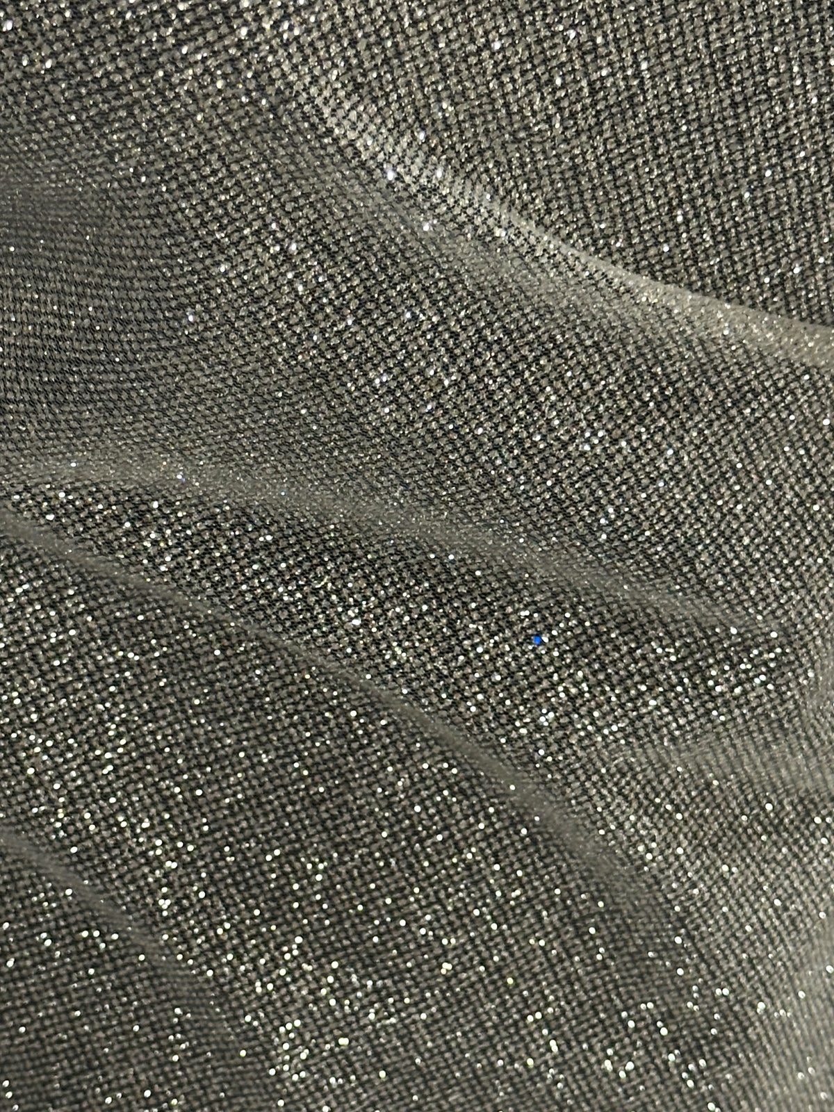 Elfenbeinfarbener Glitzertüll - Gruß