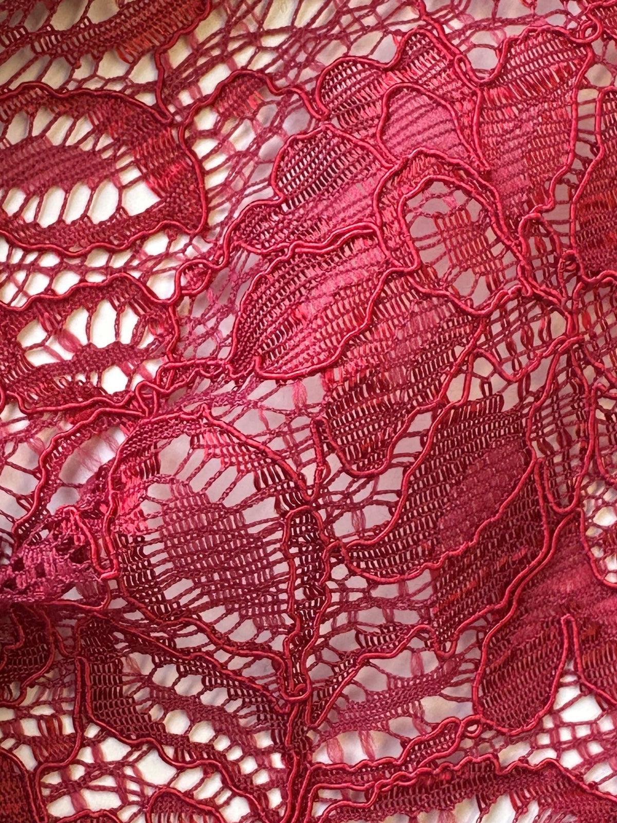 Scharlachrote Kordelspitze - Tocca