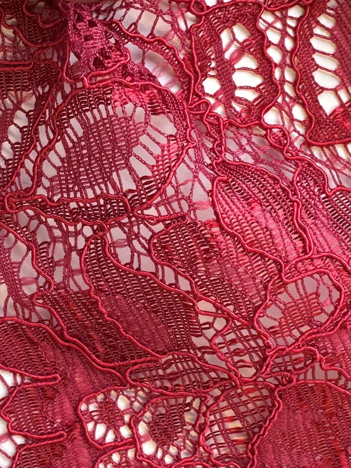 Scharlachrote Kordelspitze - Tocca