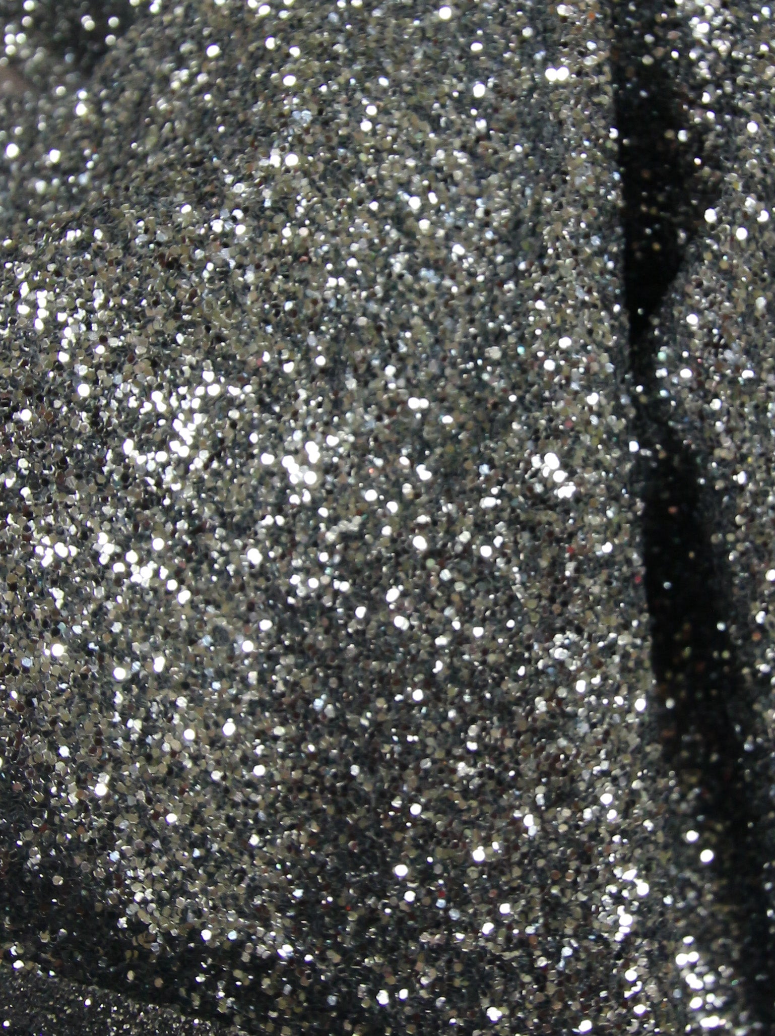 Silberner Glitzertüll - Epic