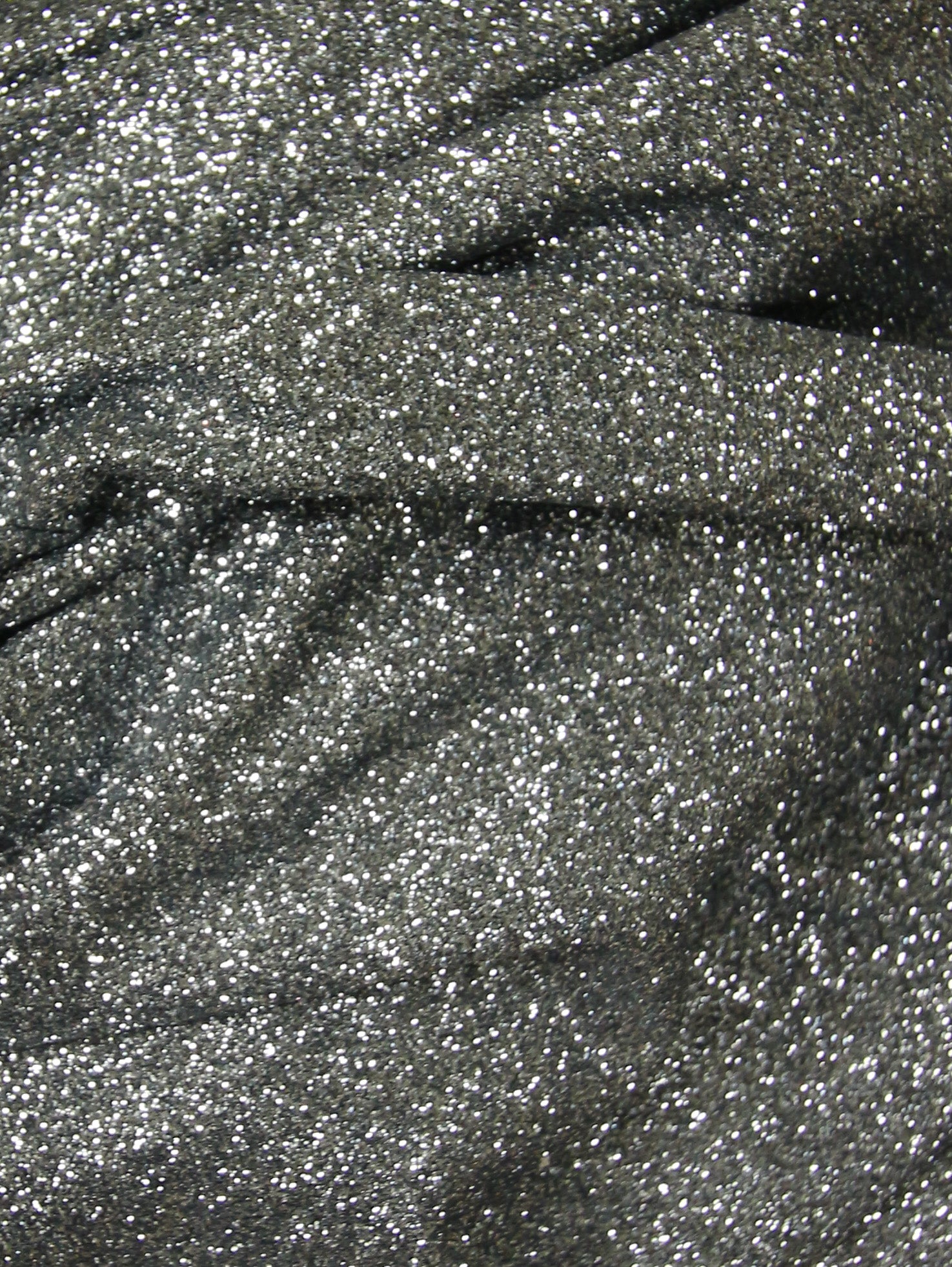 Silberner Glitzertüll - Epic