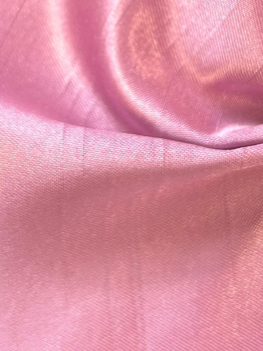 Dupion mit Polyester-Satinrücken, Sorbet – Klarheit