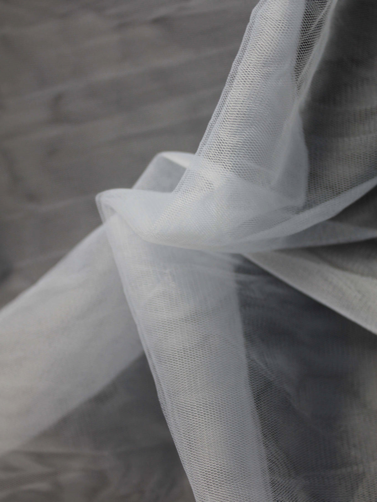 Hellblauer (134) Tüll - TU0031