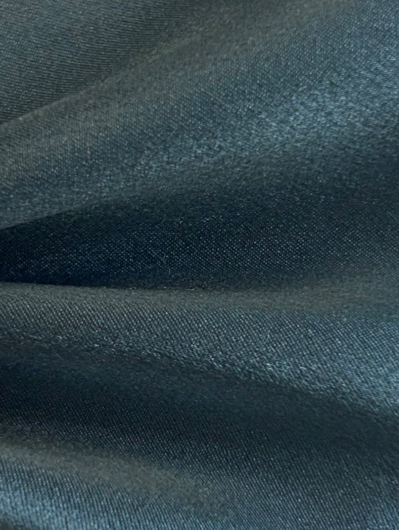 Blaugrüner Seidensatin - Splendour