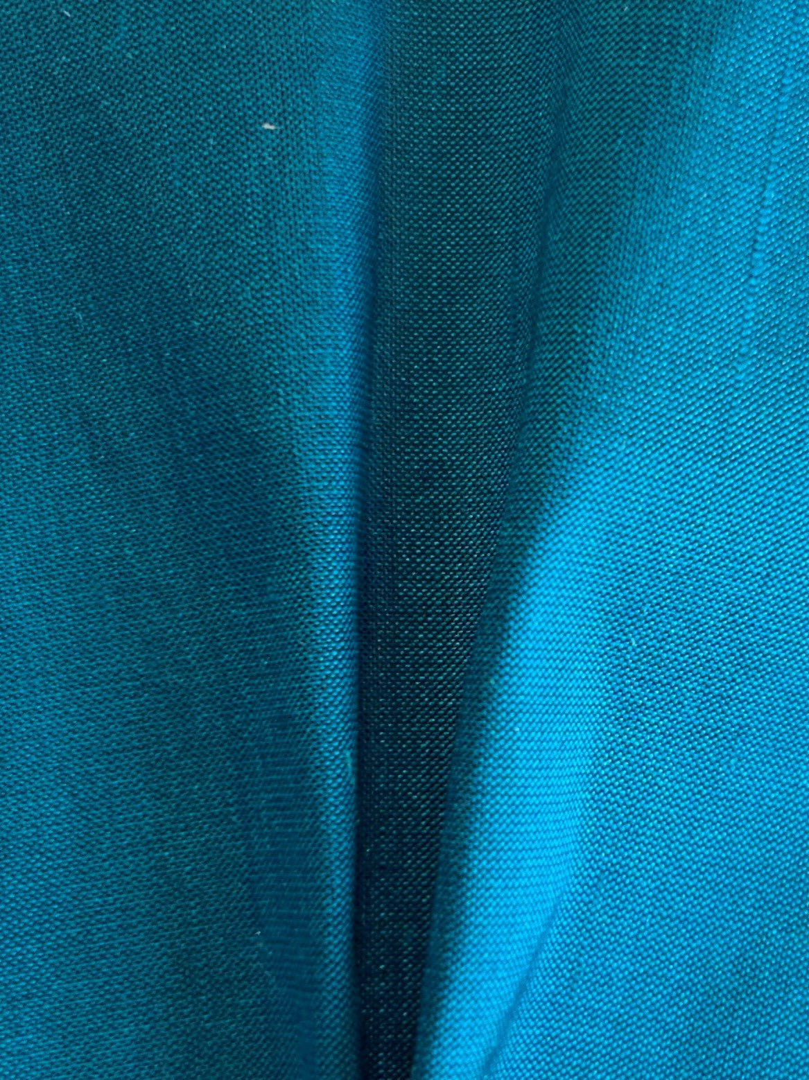 Blaugrünes Seidendupion – Cameo