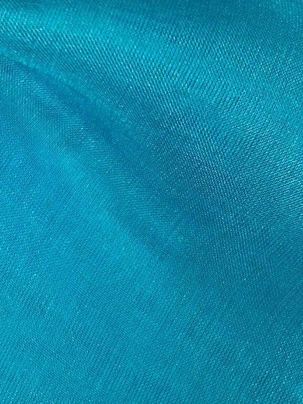 Türkiser Seidenchiffon – Tempest