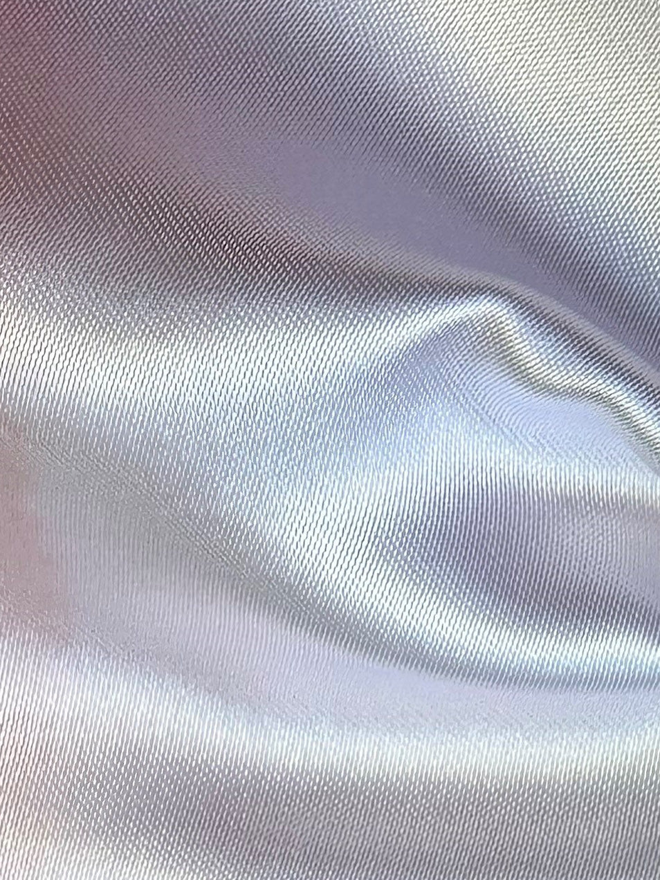 White Polyester Satin - Family