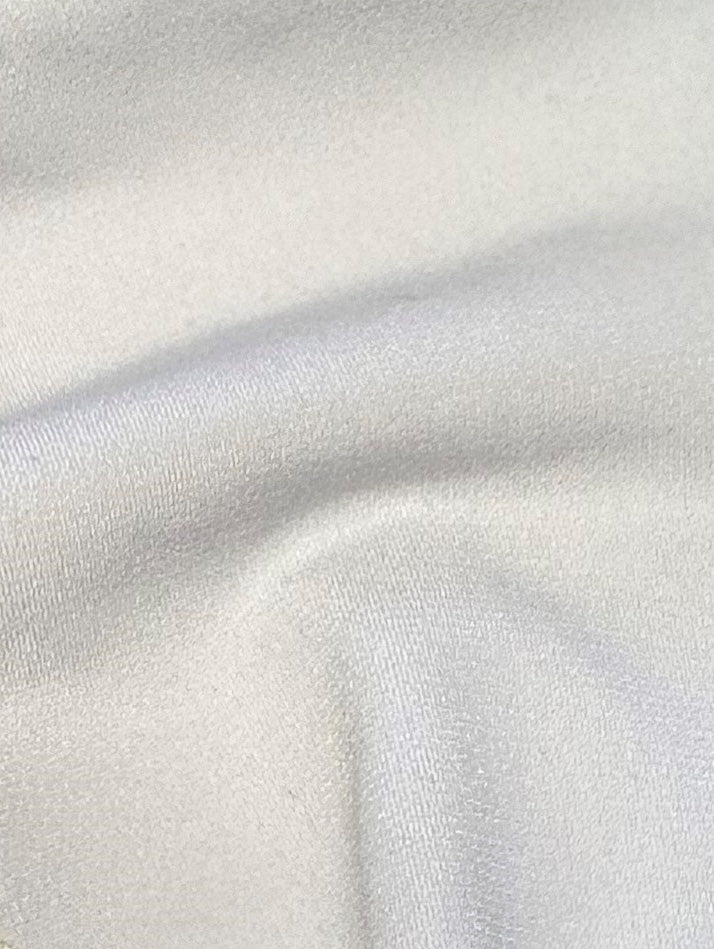 Weißer Polyester-Stretch-Jersey – Ritual