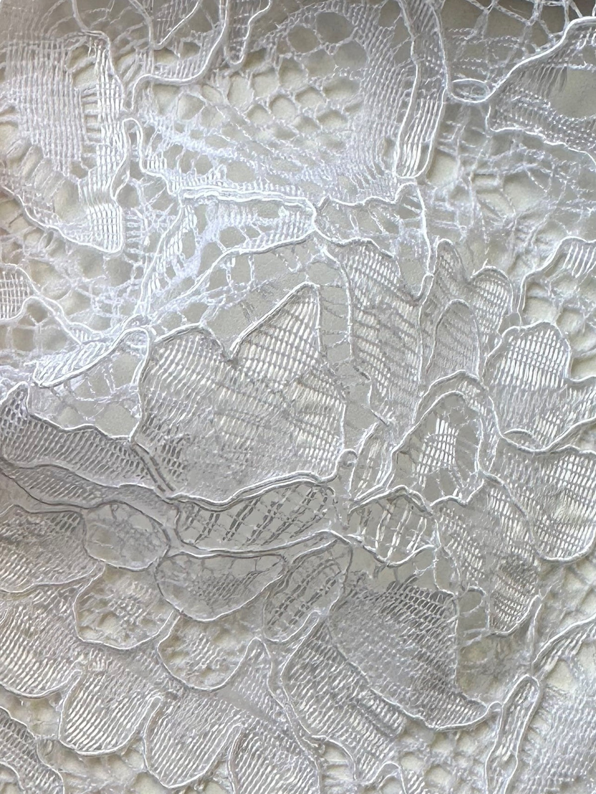 Weiße Kordelspitze - Tocca