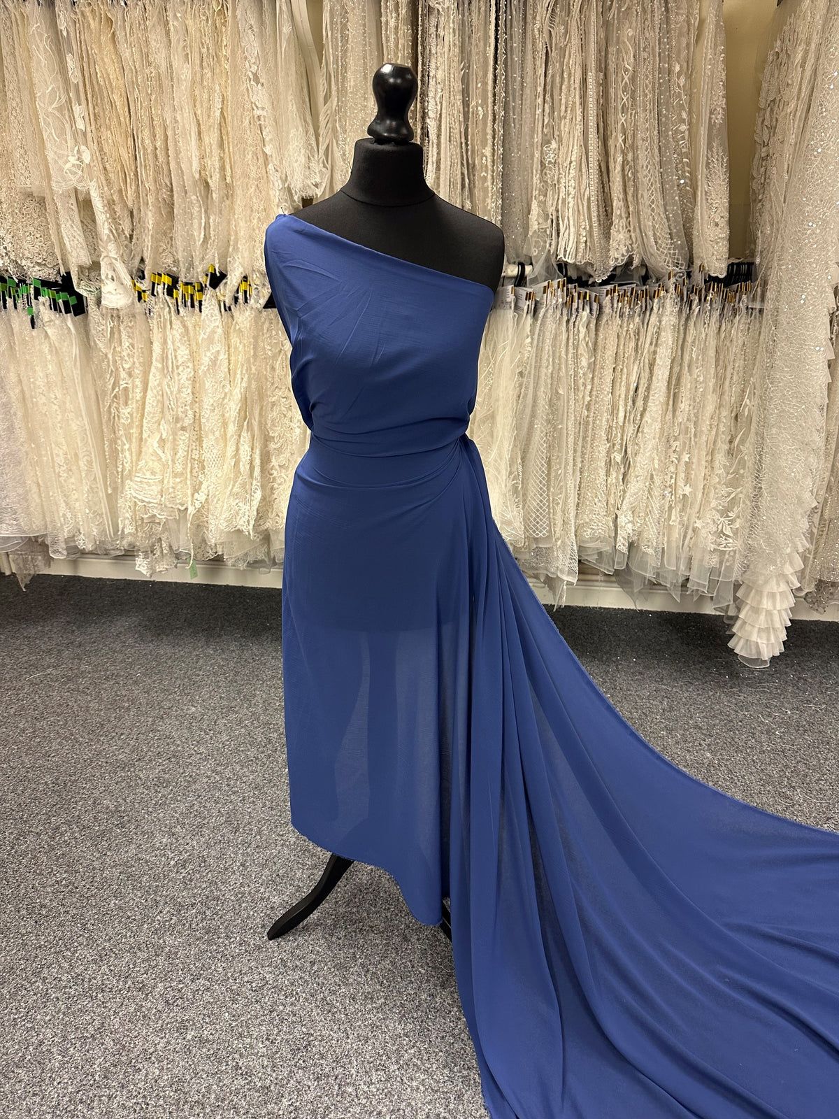 Königlicher Polyester-Chiffon-Stoff – Serendipity