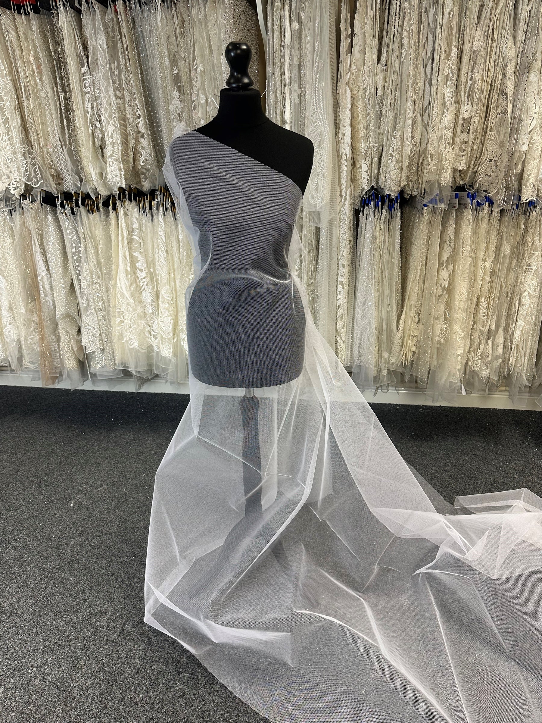 Weißes Kleid Netz - Fantasy