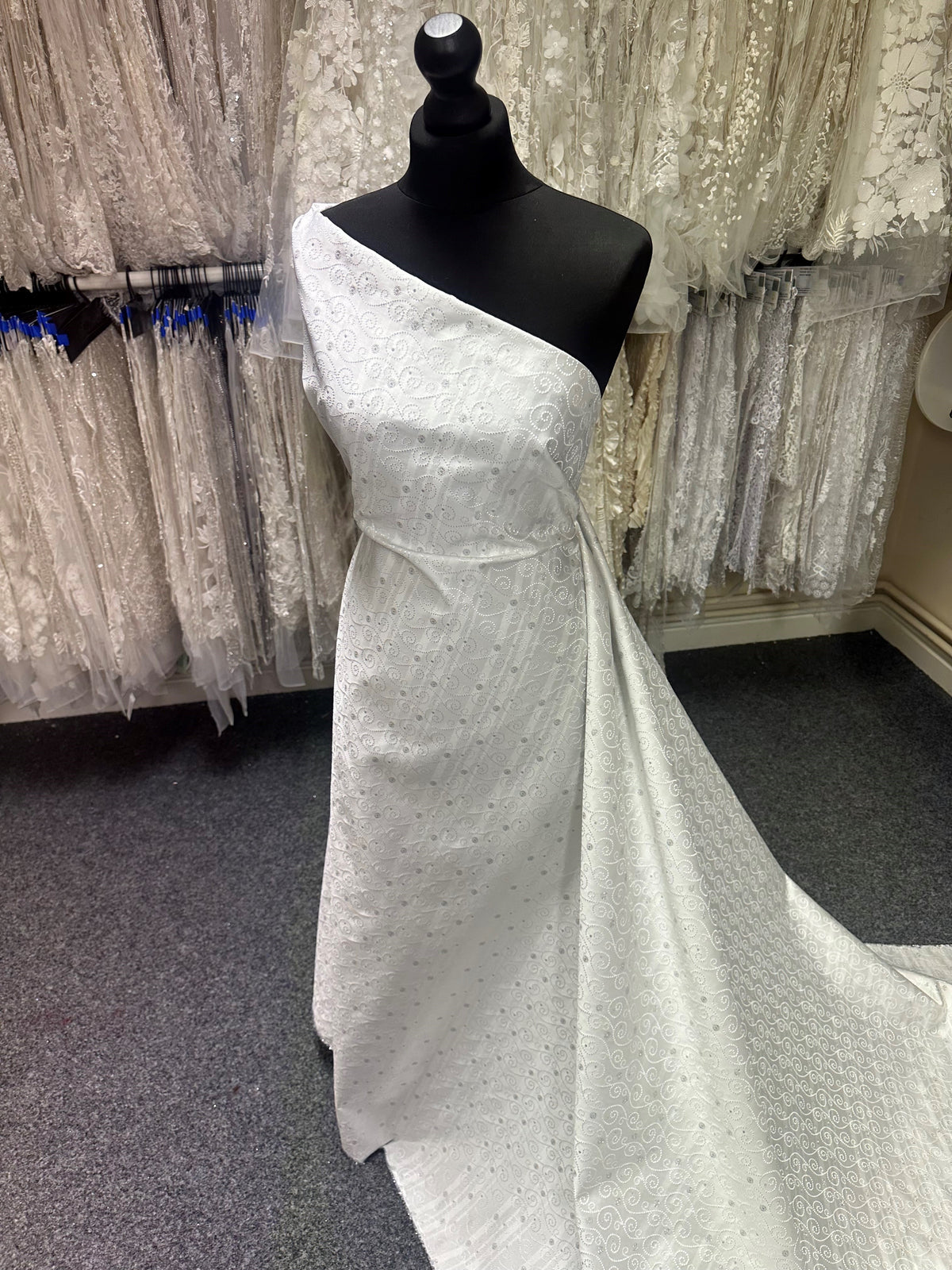 Weißer Westenstoff - Amsterdam