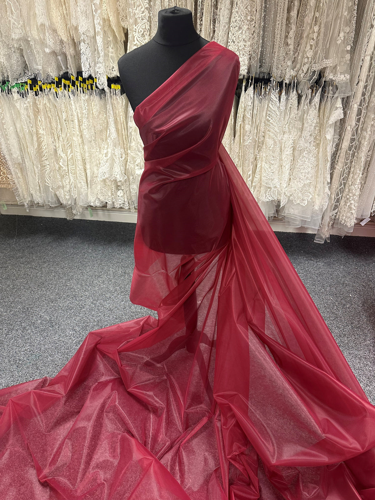 Kastanienbrauner Body-Tüll - Challenger