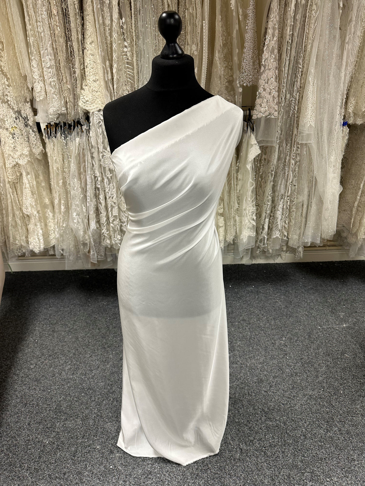 Habotai aus elfenbeinfarbener Seide, 10 m/m – Feier