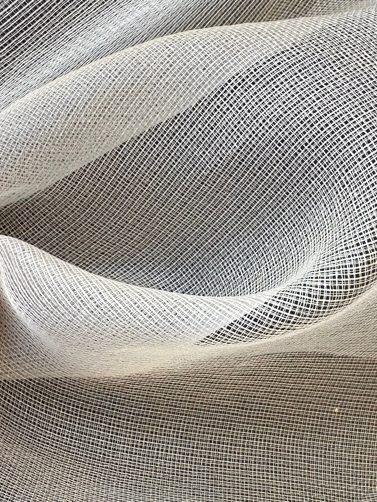 Elfenbeinfarbene Seidengaze - Compress