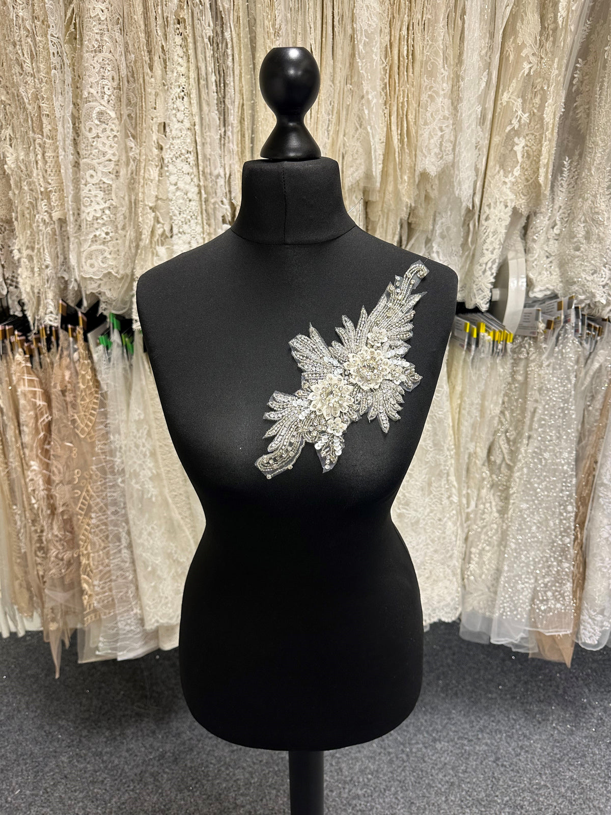 Kristallstickerei - Daphne