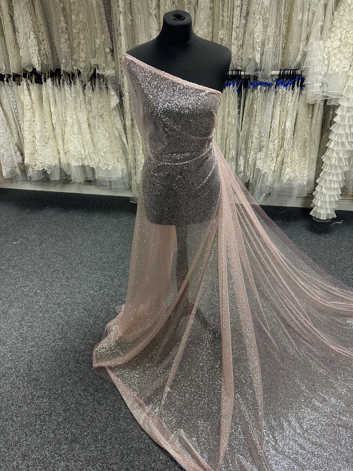 Rosa Glitzertüll - Sorcery