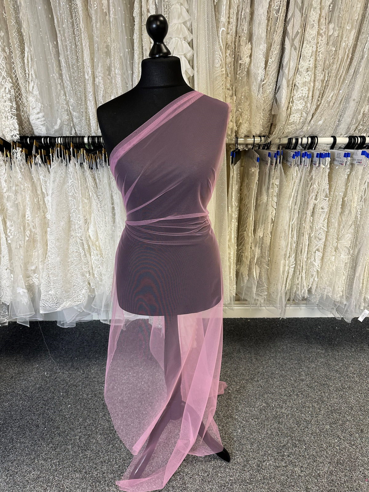 Tüll in Altrosa - Carnival