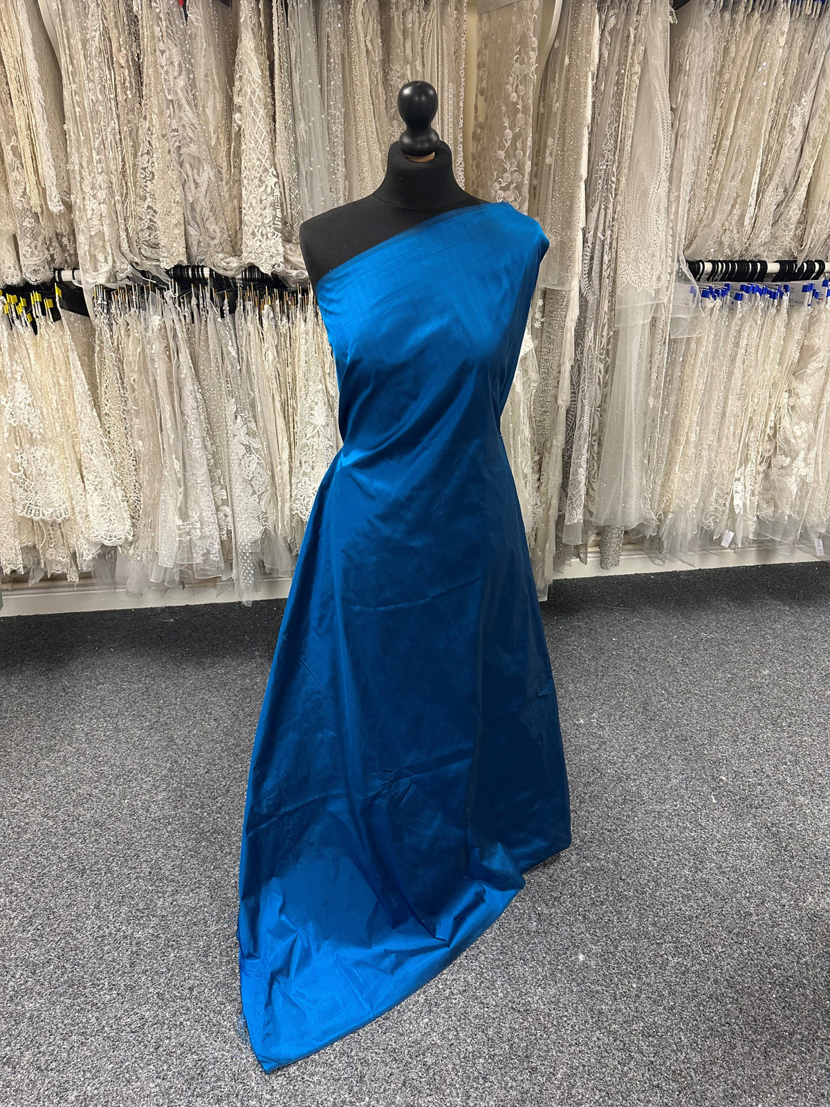 Kingfisher Seiden-Dupion - Masquerade