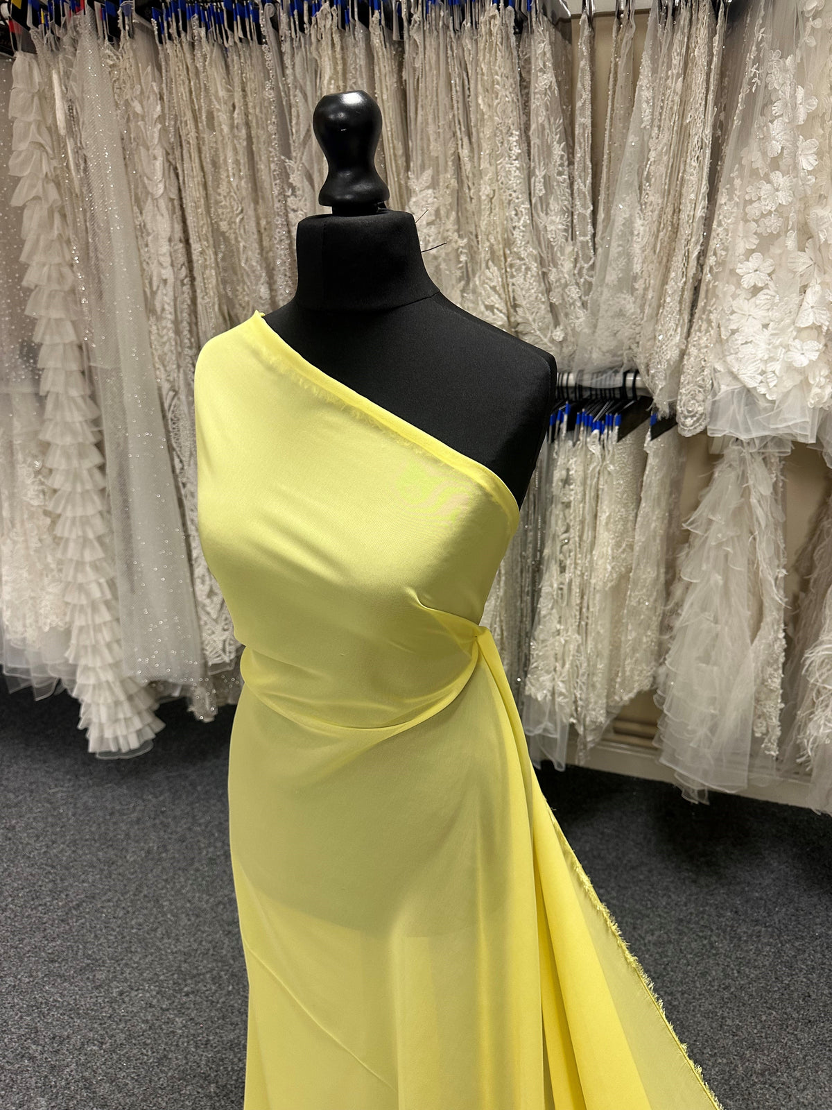 Gelber Polyester-Chiffon - Benevolence