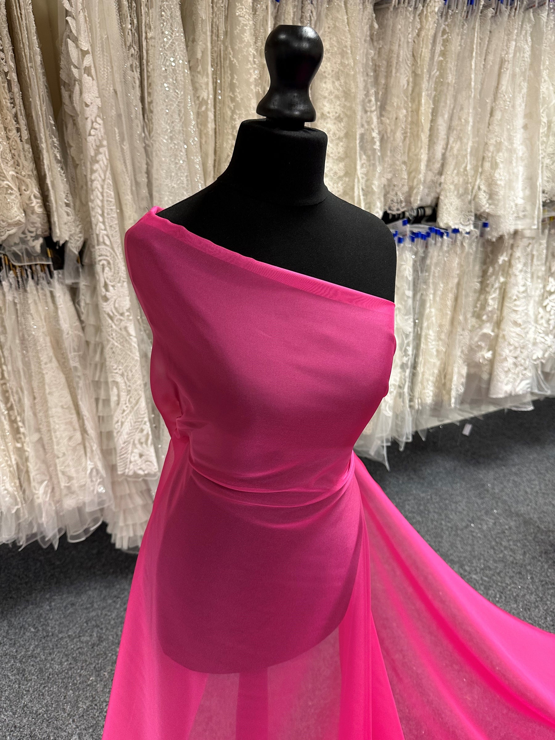 Rosa Polyester-Chiffon – Honesty