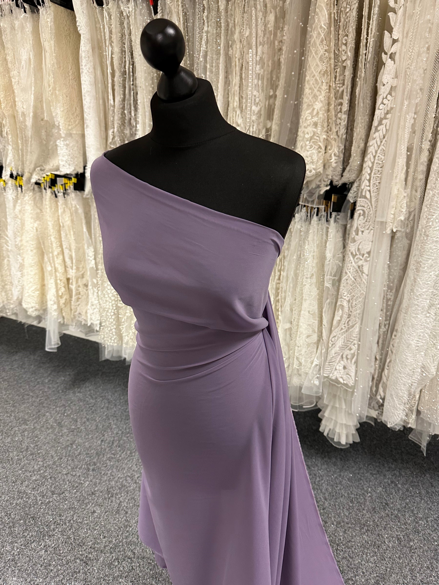 Lila Polyester-Chiffon-Stoff – Serendipity
