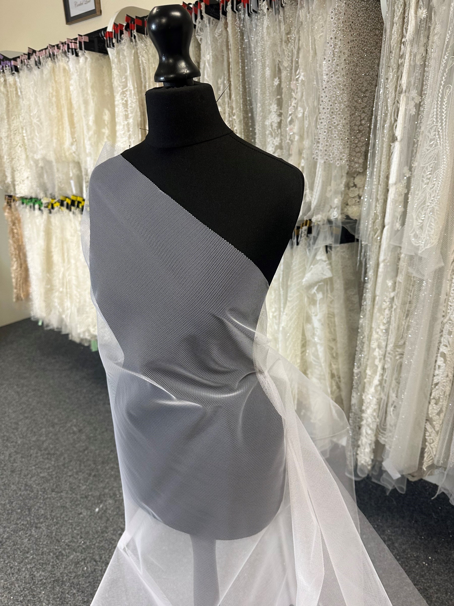 Weißes Kleid Netz - Fantasy