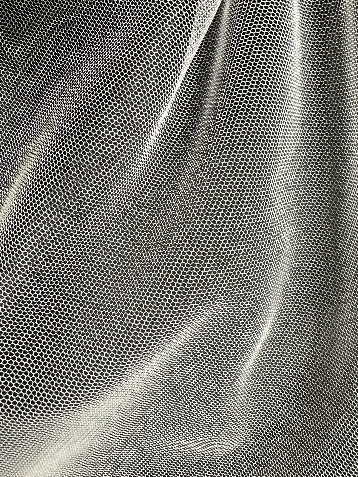 Elfenbeinfarbener Öko-Tüll – Erfrischung