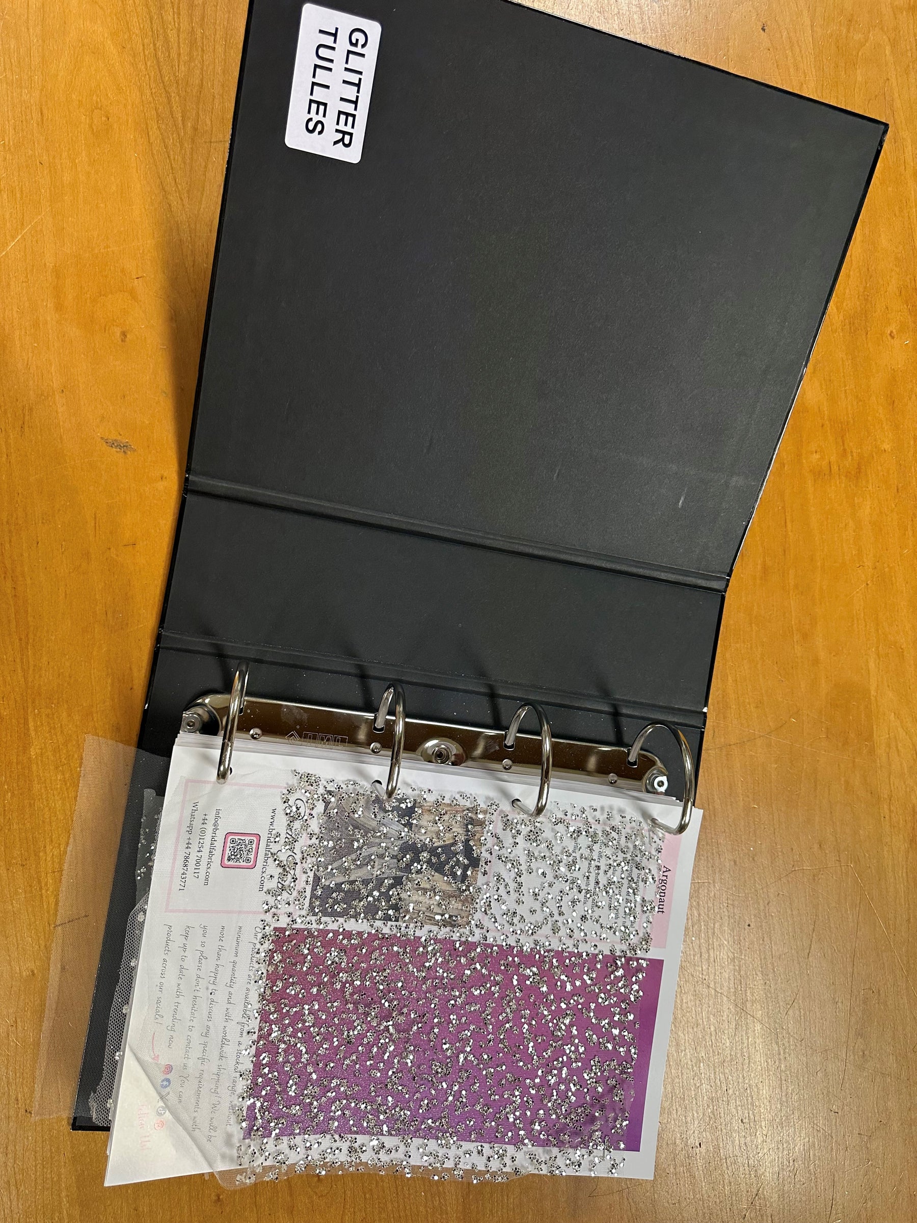 Musterbuch – Glitzertüll