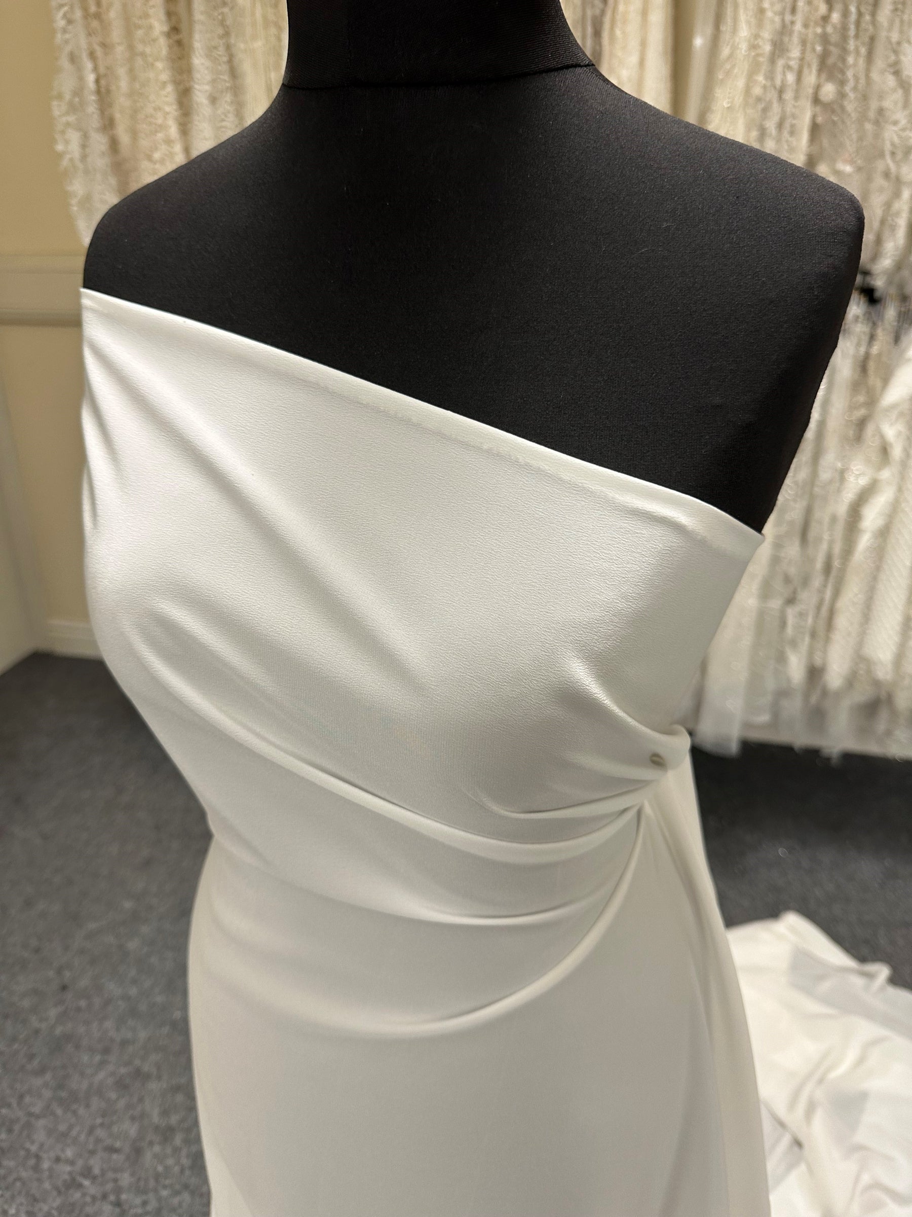 Elfenbeinfarbener Luxus-Futterstoff - Carnal