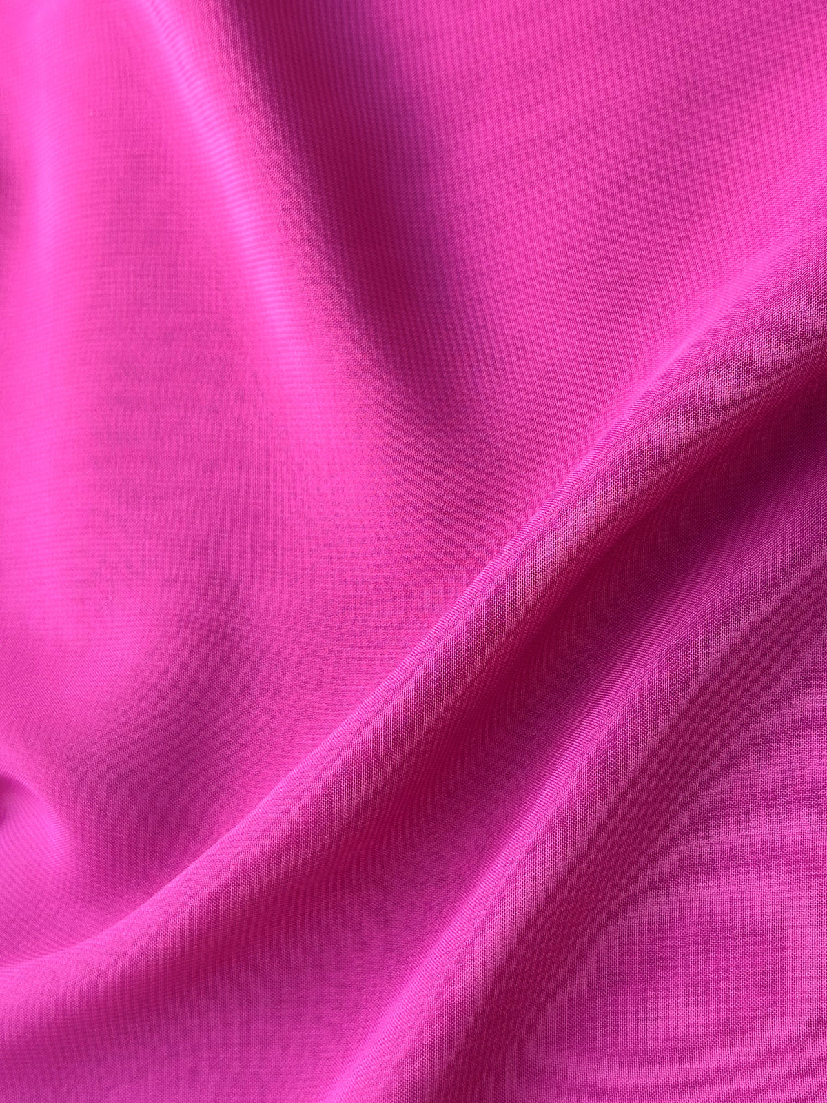 Magenta Polyester Chiffon - Benevolence