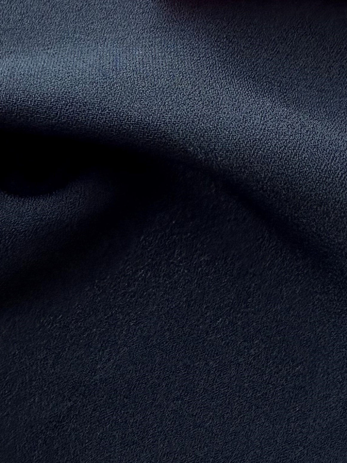 Schwarzer Polyester-Georgette - Imagine