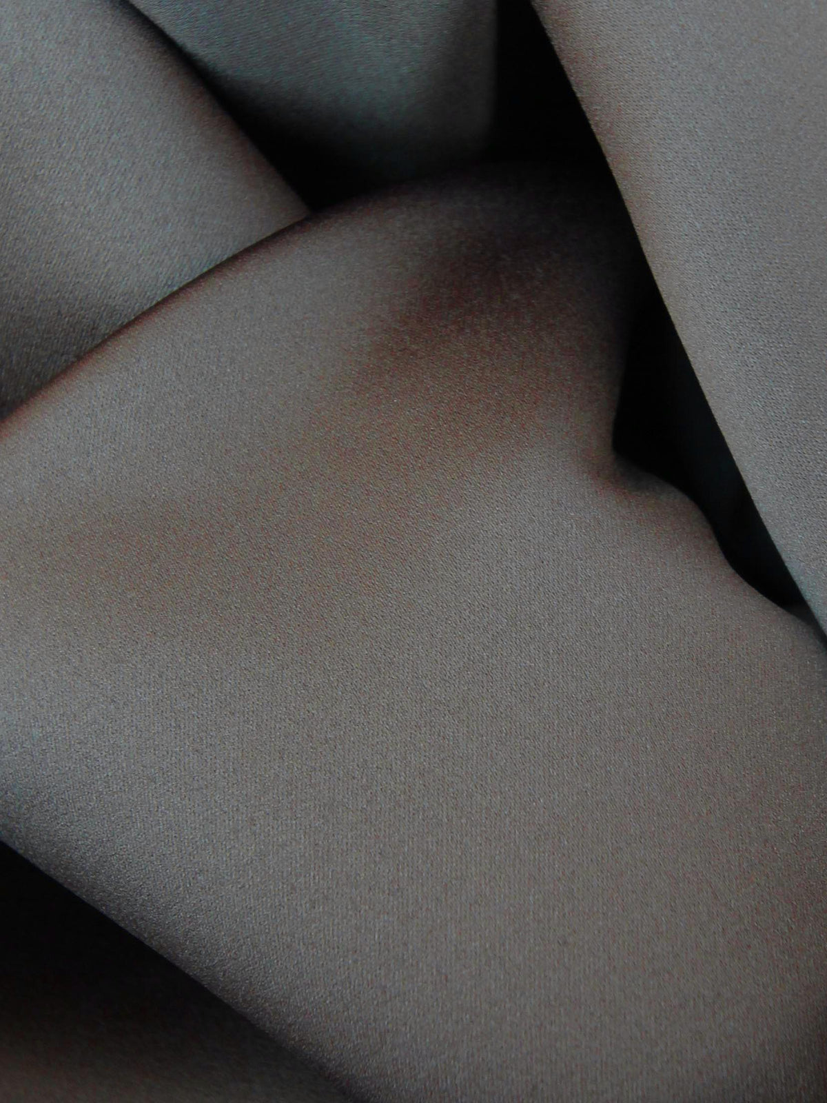 Brauner Polyestersatin - Flamenco