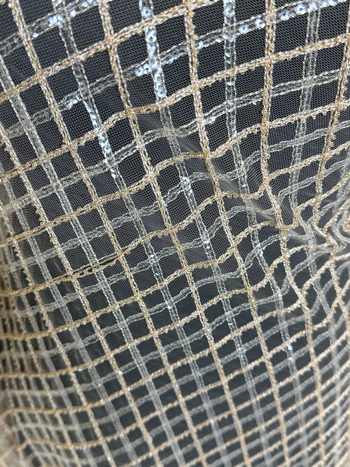 Frappé-Paillettenspitze – Odelia