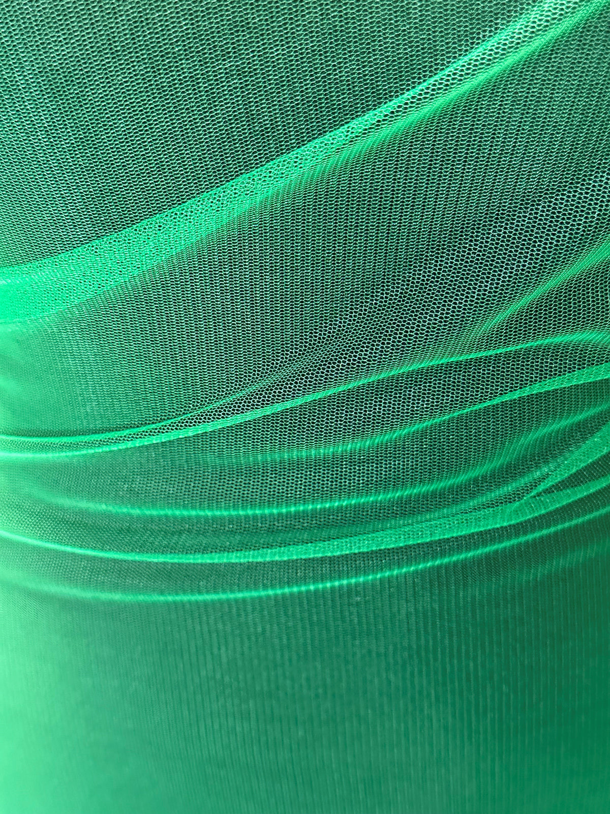 Smaragdgrüner Tüll - Karneval